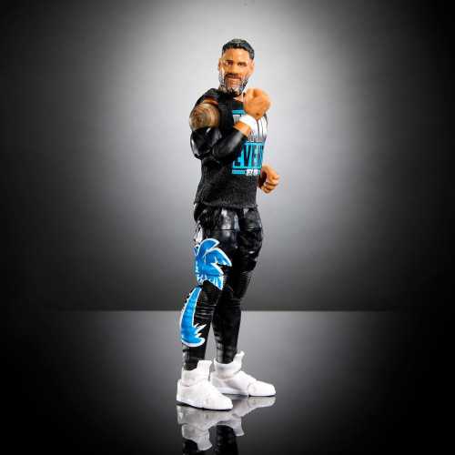 Elite Jey Uso Action Figure Set with Swappable Hands and Ring Gear | TekChoice Electronics