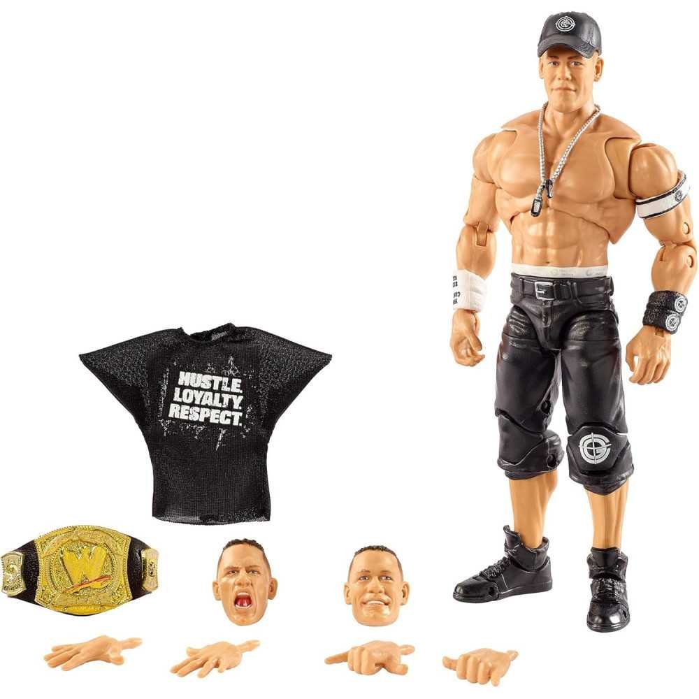 John Cena Action Figure with Interchangeable Heads and Swappable Hands | TekChoice Electronics