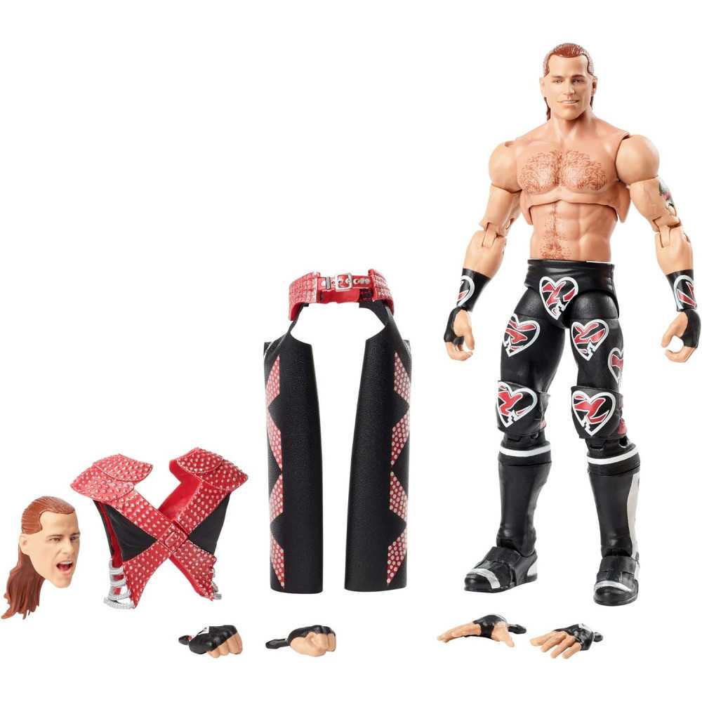 Shawn Michaels Action Figure with Interchangeable Heads and Swappable Hands | TekChoice Electronics