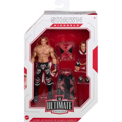 Shawn Michaels Action Figure with Interchangeable Heads and Swappable Hands | TekChoice Electronics
