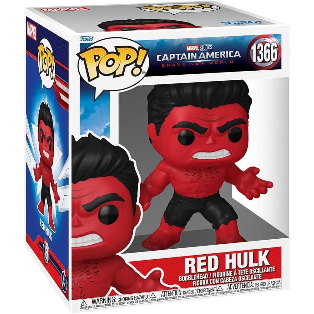 Red Hulk Funko POP! From Marvel Captain America Brave New World | TekChoice Electronics Red Hulk Funko POP! From Marvel Captain America Brave New World | TekChoice Electronics