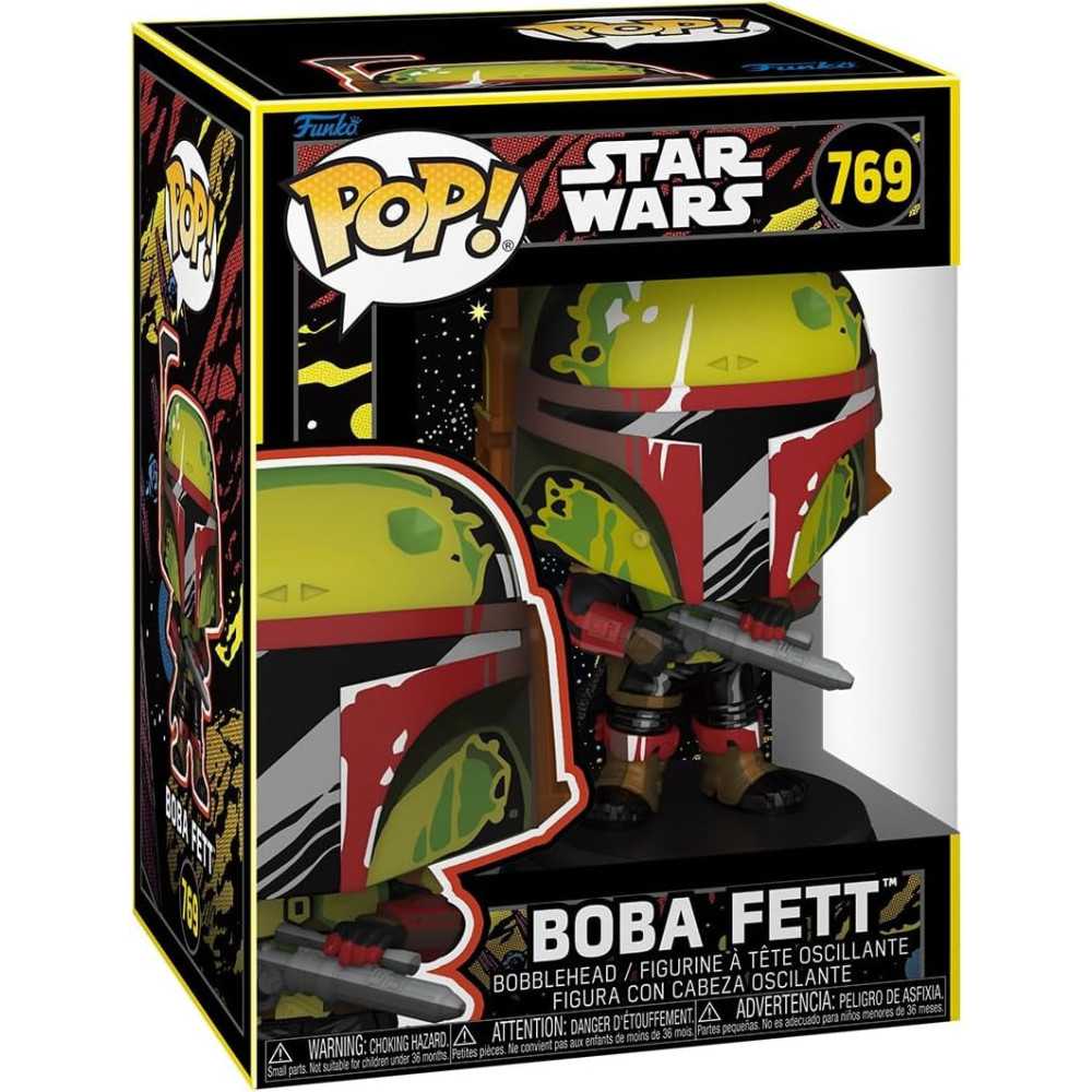 Boba Fett (Retro) Funko Pop! From Star Wars Book of Boba Fett | TekChoice Electronics Boba Fett (Retro) Funko Pop! From Star Wars Book of Boba Fett | TekChoice Electronics