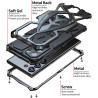 Metal Hard Armor case designed for Samsung S23 Ultra