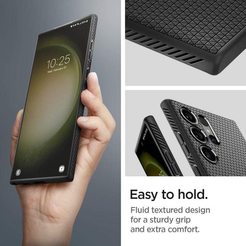 Spigen Liquid Air Case - Designed for Samsung Galaxy S23 Ultra (2023)