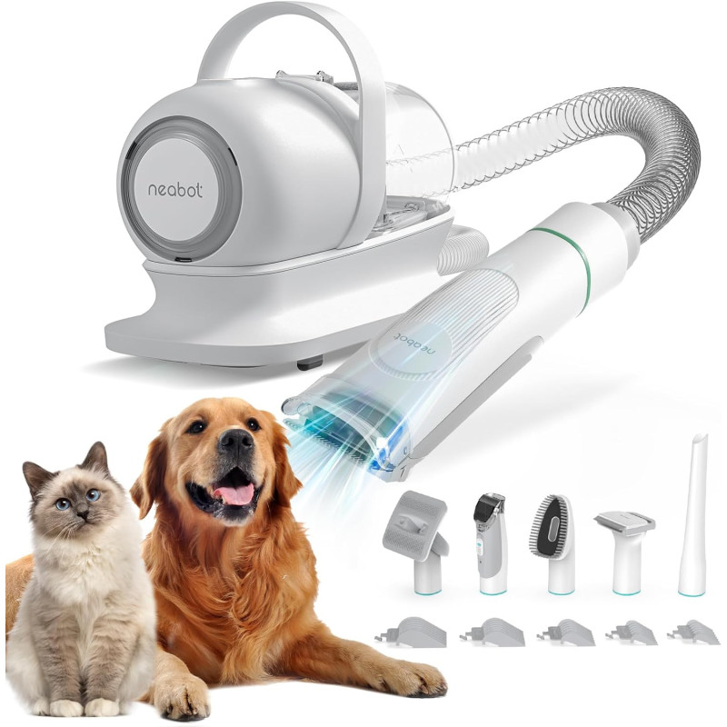 Neabot P1 Pro Pet Grooming Kit w/ Vacuum Suction