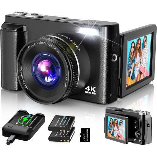 4K Autofocus Camera Bundle for Teen Vloggers | TekChoice Electronics