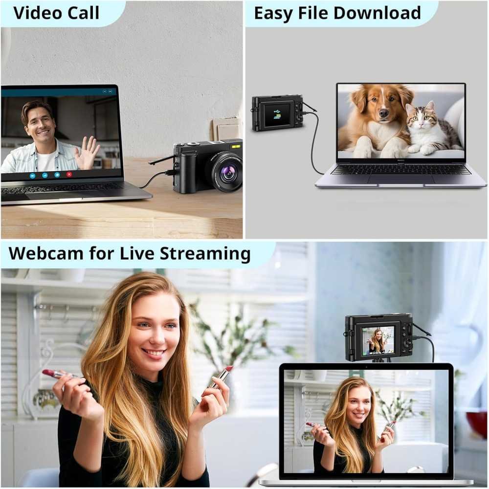 4K Autofocus Camera Bundle for Teen Vloggers | TekChoice Electronics