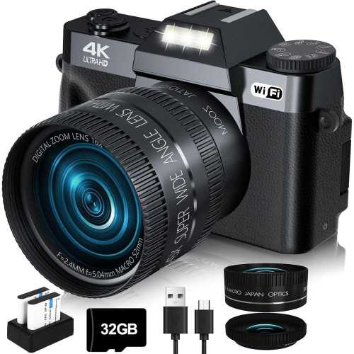 (2024) 4K 56MP Vlogging Camera A Content Creator's Dream Come True | TekChoice Electronics