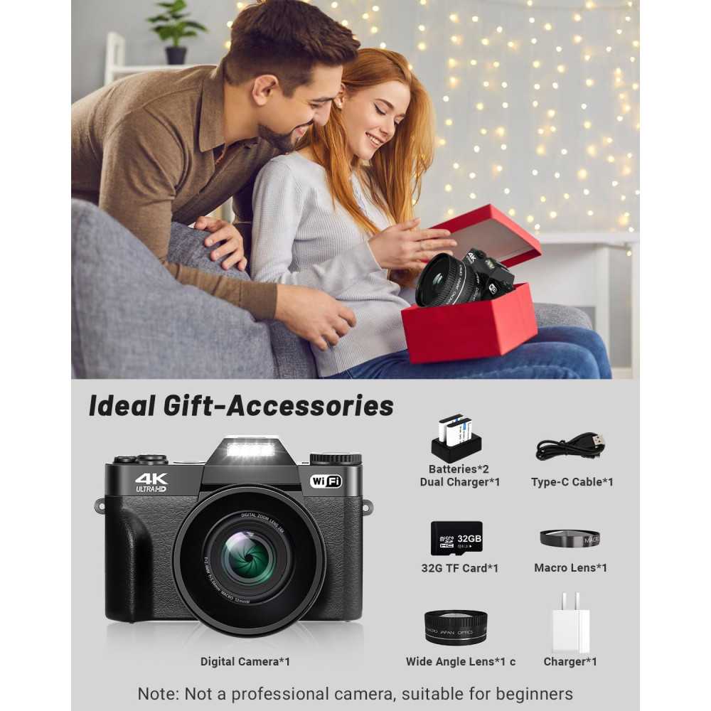 (2024) 4K 56MP Vlogging Camera A Content Creator's Dream Come True | TekChoice Electronics