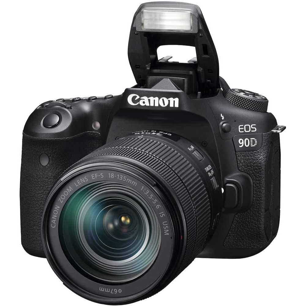 Canon EOS 90D DSLR Camera with 18-135mm Lens and Advanced Features | TekChoice Electronics