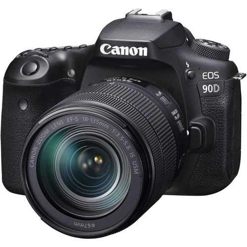 Canon EOS 90D DSLR Camera with 18-135mm Lens and Advanced Features | TekChoice Electronics