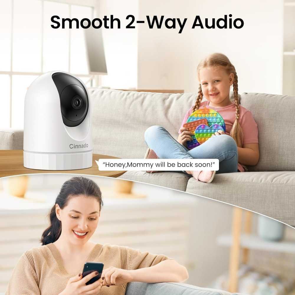 2K Indoor Security Camera and Baby Monitor for Your Home and Loved Ones | TekChoice Electronics