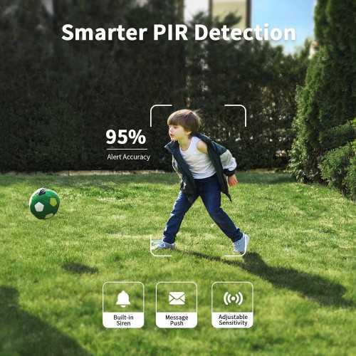 Solar-Powered Outdoor Security Camera with Super-Bright LEDs and 2K Color Night Vision | TekChoice Electronics