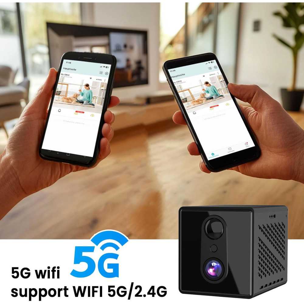 (2025) 5GHz WiFi Hidden Spy Camera with 4K Clarity, Long Battery Life, and App Integration for Ultimate Surveillance | TekChoice Electronics