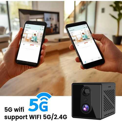 (2025) 5GHz WiFi Hidden Spy Camera with 4K Clarity, Long Battery Life, and App Integration for Ultimate Surveillance | TekChoice Electronics