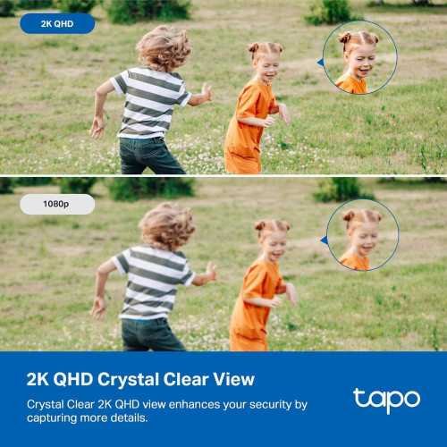 TP-Link's 2K QHD Security Camera with Color Night Vision and Person/Pet/Vehicle Detection | TekChoice Electronics