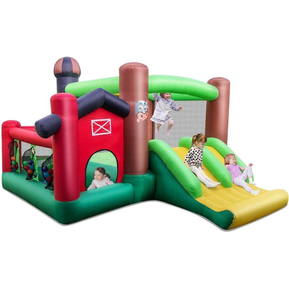 Farm Themed Inflatable Bounce House