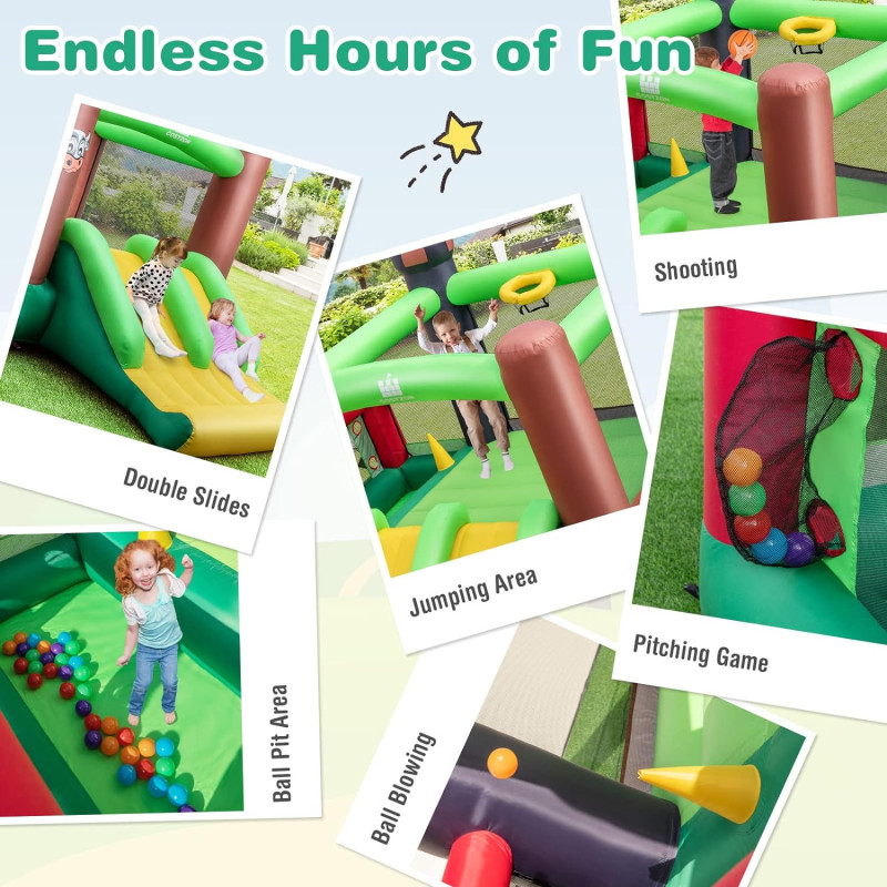 Farm Themed Inflatable Bounce House