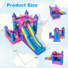 Kids Pink Jumping Castle - Inflatable Bounce House