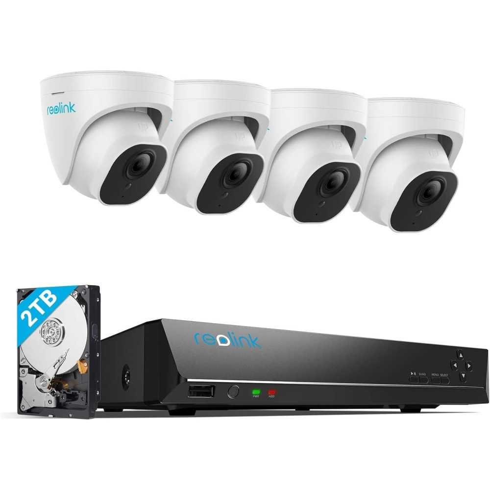 Advanced 4K Security Camera System with Person and Vehicle Detection for Reliable 24/7 Monitoring | TekChoice Electronics