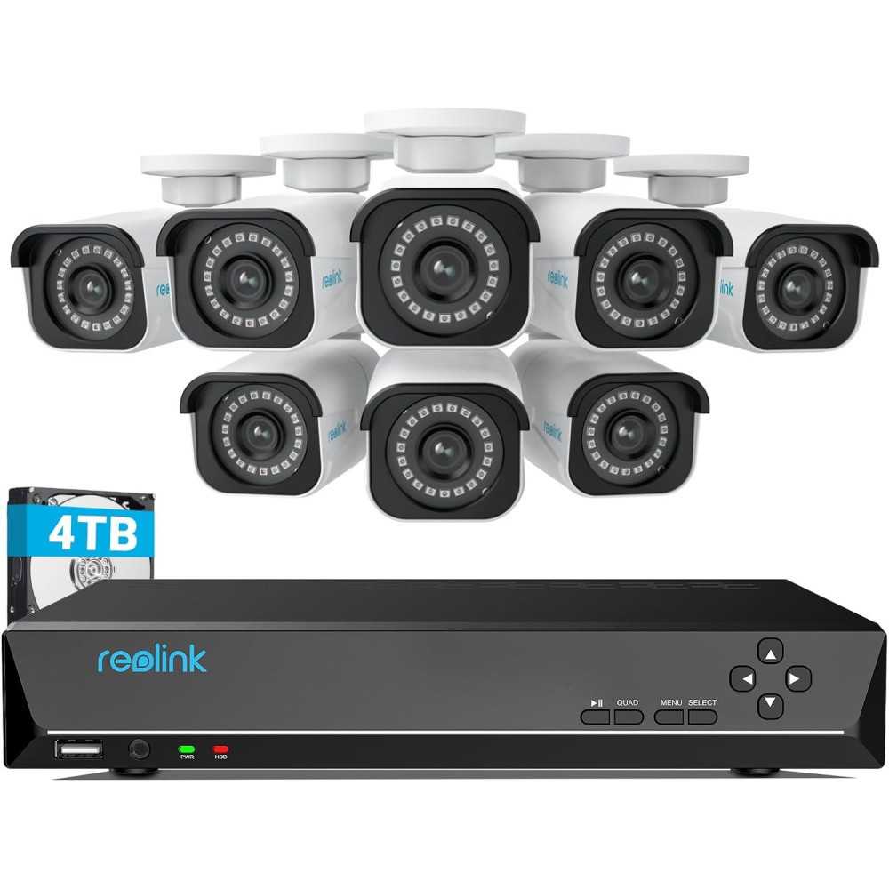 4K Security Camera System with Person & Vehicle Detection for Continuous Monitoring | TekChoice Electronics 4K Security Camera System with Person & Vehicle Detection for Continuous Monitoring | TekChoice Electronics
