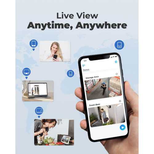 4K Security Camera System with Person & Vehicle Detection for Continuous Monitoring | TekChoice Electronics