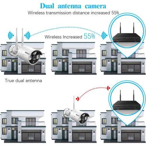Advanced AI Human Detection in 2K Resolution - Complete Surveillance Kit with 2TB Storage and Night Vision | TekChoice Electronics