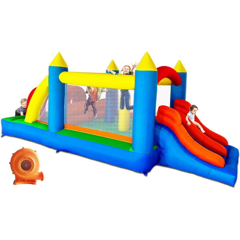 Flying Unicorn Inflatable Bounce House