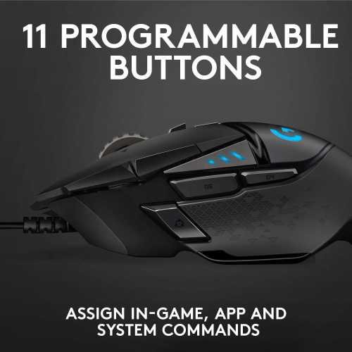 Logitech G502 HERO High Performance Wired Gaming Mouse | TekChoice Electronics