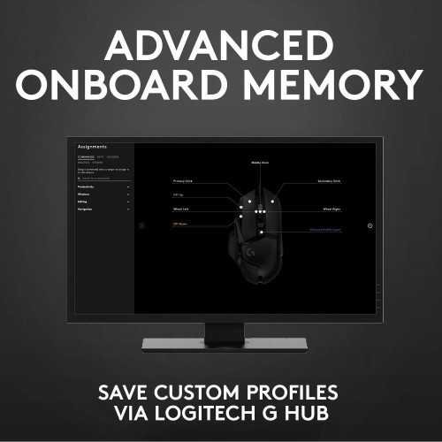 Logitech G502 HERO High Performance Wired Gaming Mouse | TekChoice Electronics