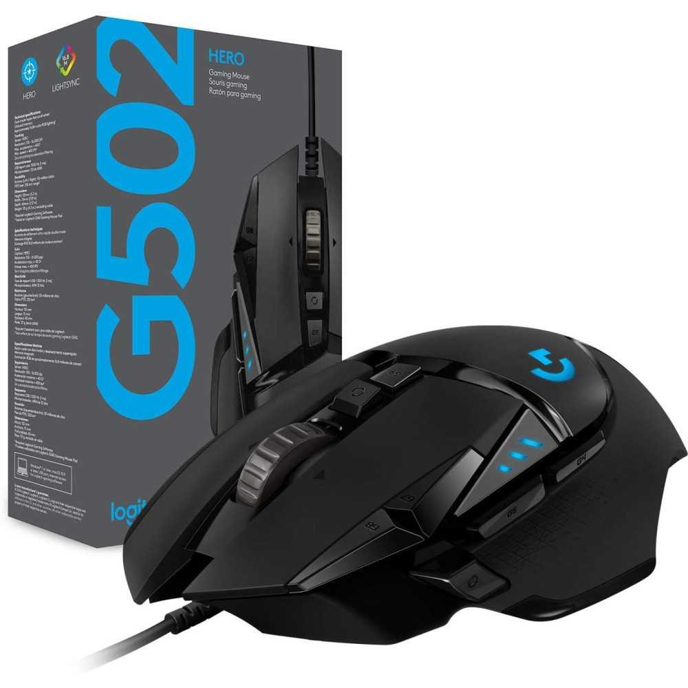 Logitech G502 HERO High Performance Wired Gaming Mouse | TekChoice Electronics