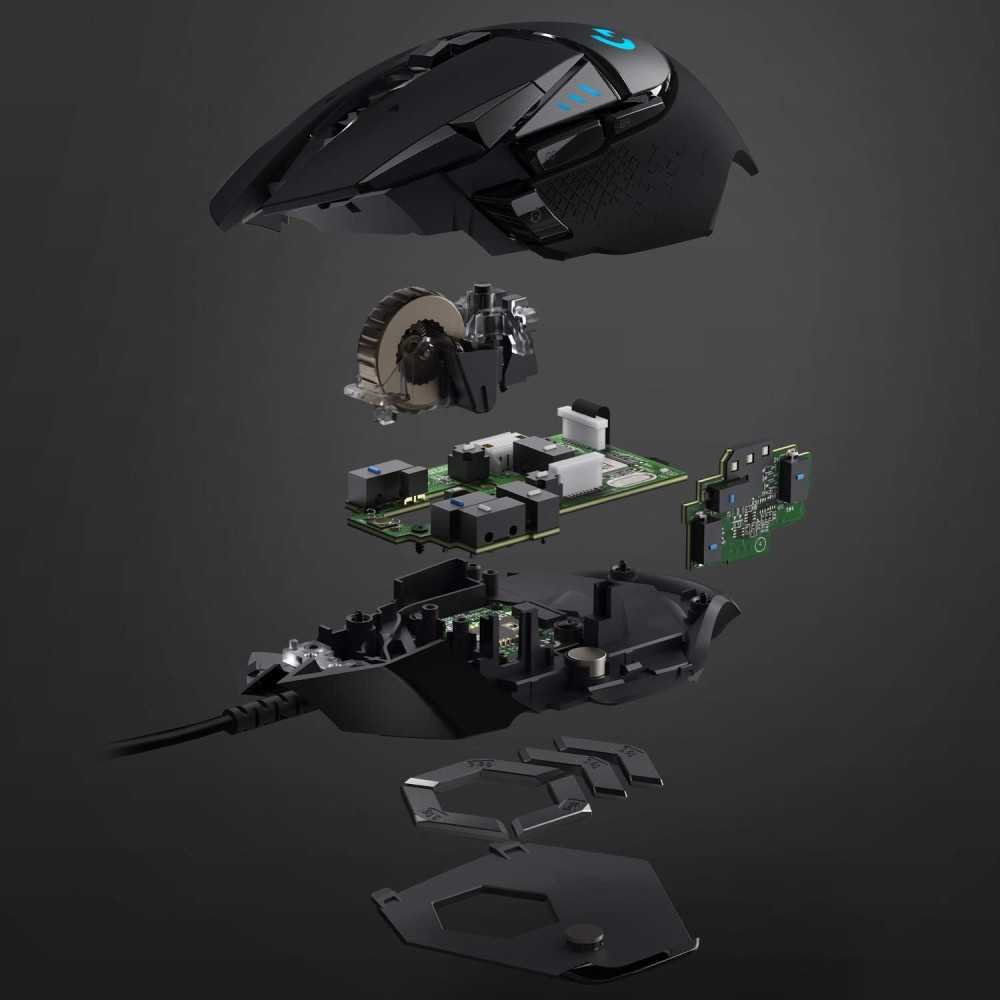 Logitech G502 HERO High Performance Wired Gaming Mouse | TekChoice Electronics