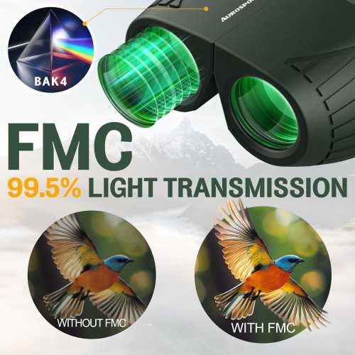 Aurosports 15x25 Compact Binoculars | TekChoice Electronics