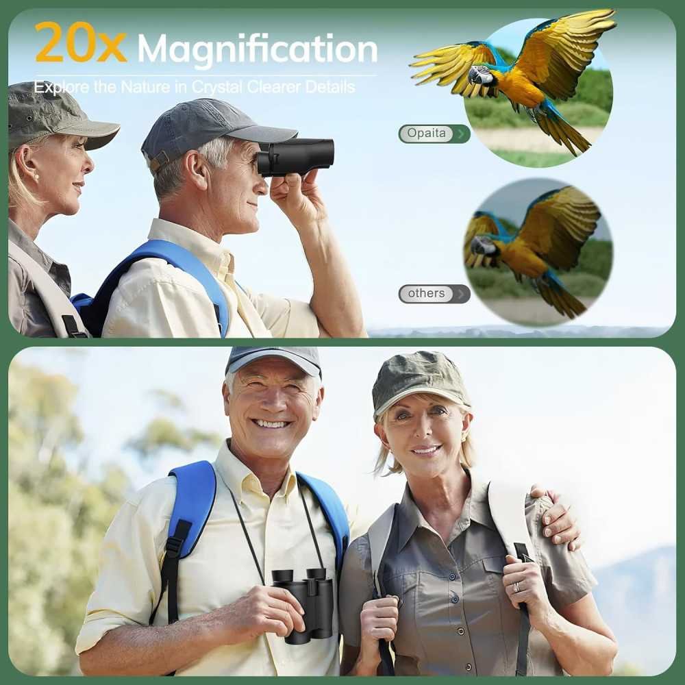 OPAITA 20x32 Compact Binoculars for Crisp Views | TekChoice Electronics