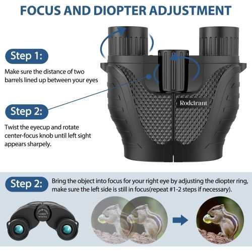 15x25 Waterproof Binoculars for Adults | TekChoice Electronics