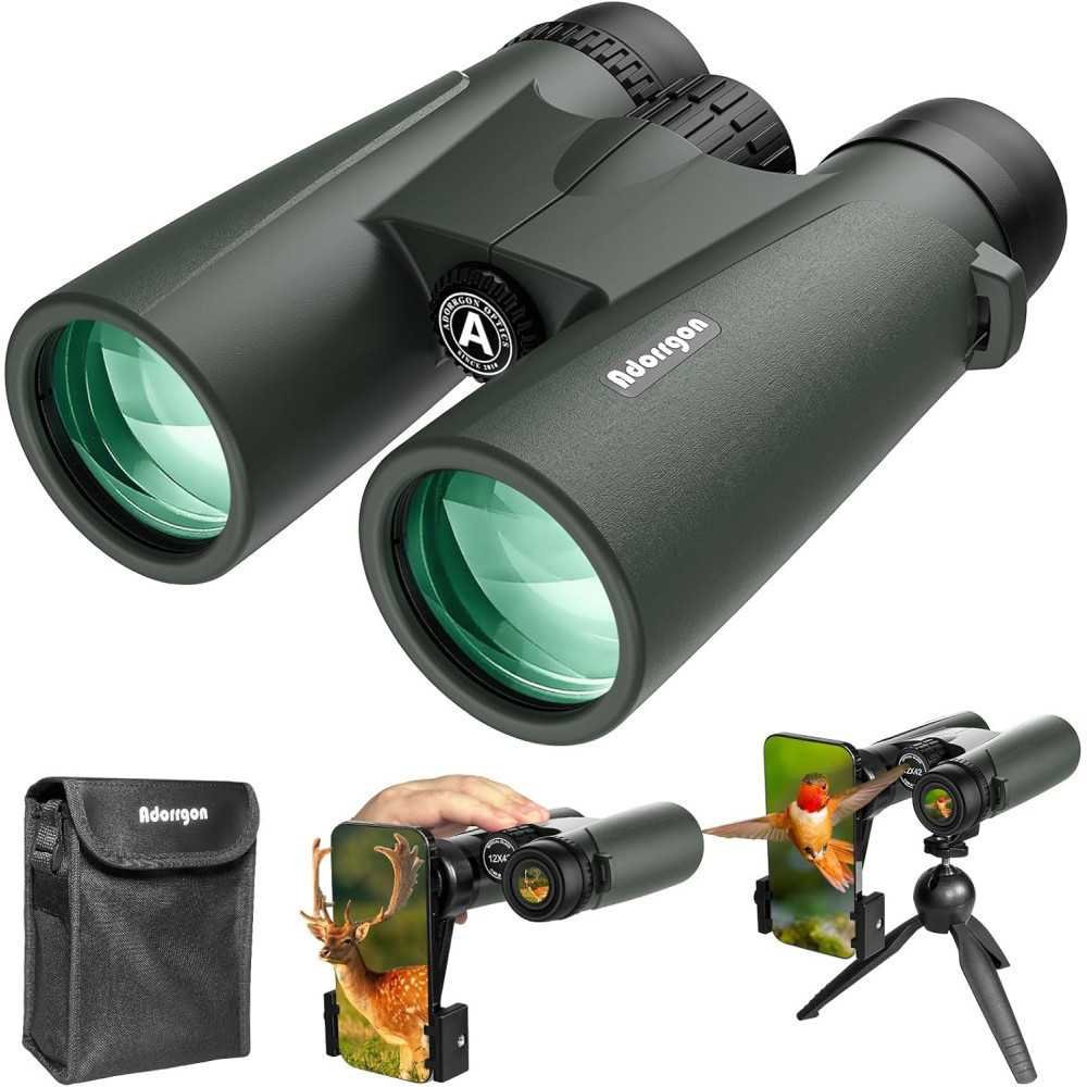 15x45 HD Binoculars for Adults High Powered with Phone Adapter | TekChoice Electronics