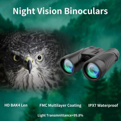 12x42 HD Night Vision Binoculars for Bird Watching and Concert Adventures | TekChoice Electronics