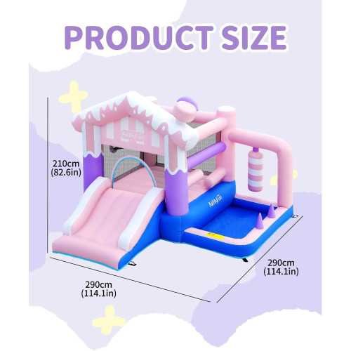 Safe and Durable Inflatable Bounce House with Slide | TekChoice Electronics