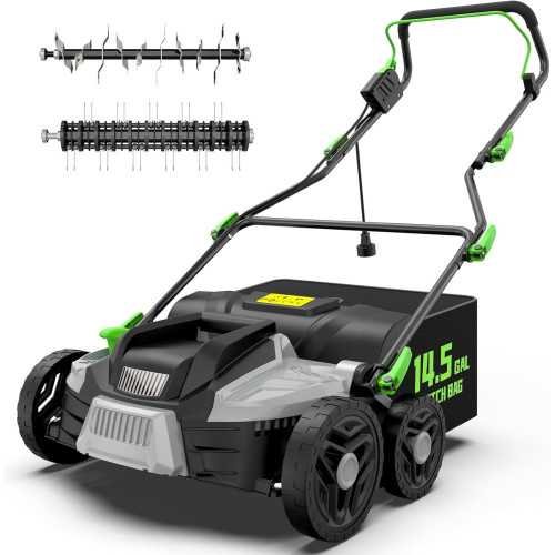 2-in-1 Electric Dethatcher and Scarifier for a Lush Green Garden | TekChoice Electronics