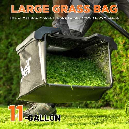20V Electric Lawn Mower with 6-Position Height Adjustment and Long-Lasting Batteries | TekChoice Electronics