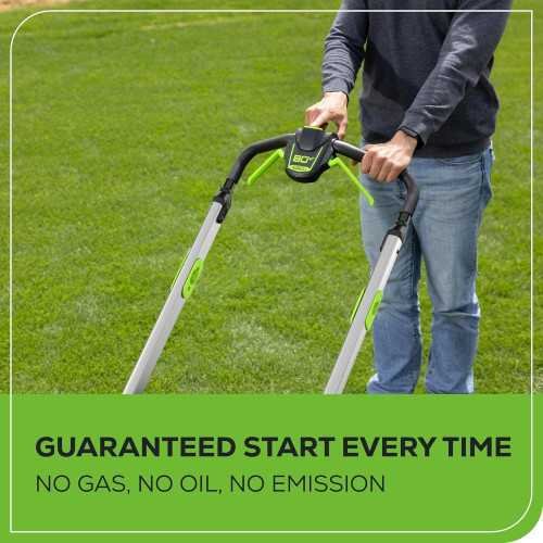 Cordless Lawn Mower with 75+ Tools Compatibility and Rapid Charging | TekChoice Electronics