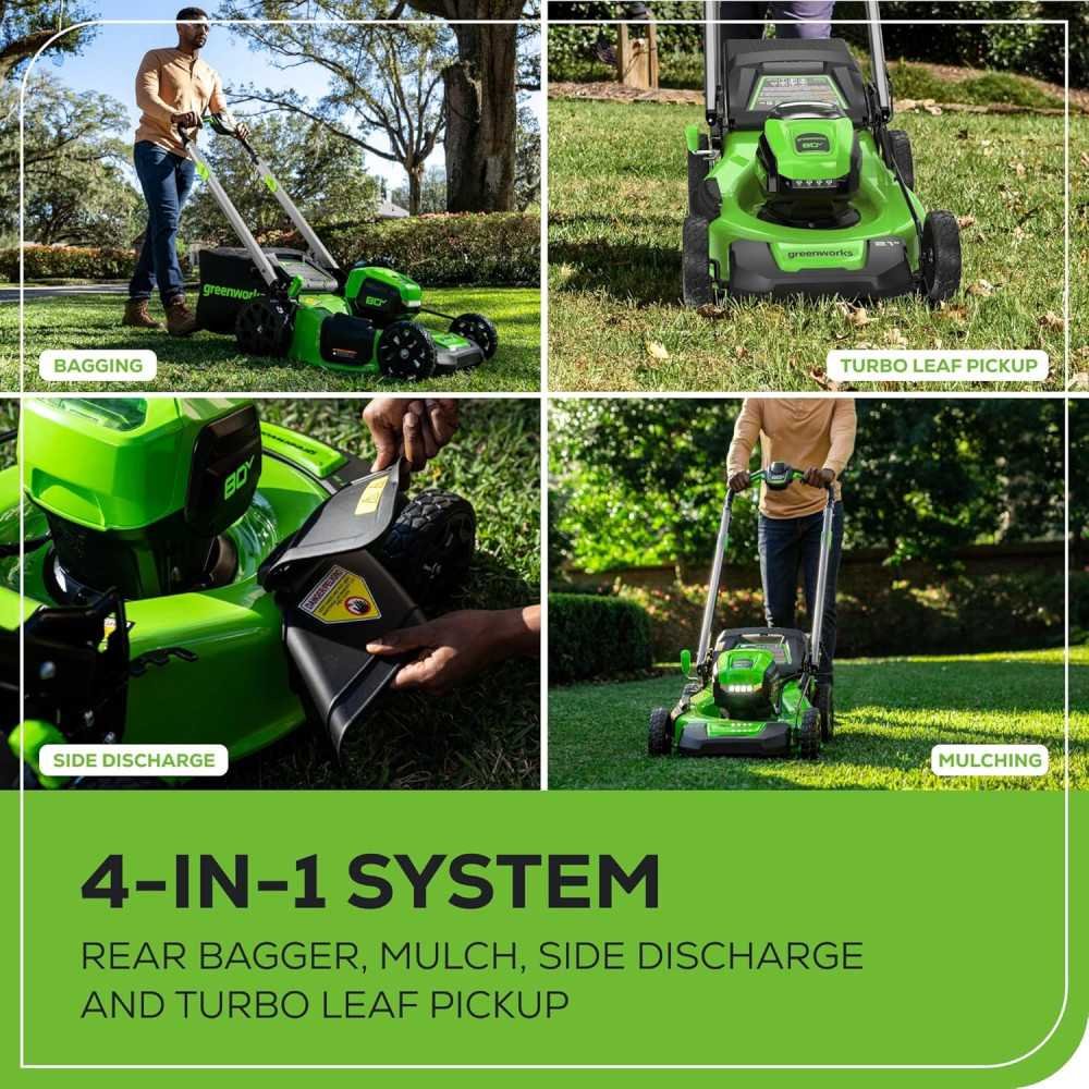 Cordless Lawn Mower with 75+ Tools Compatibility and Rapid Charging | TekChoice Electronics