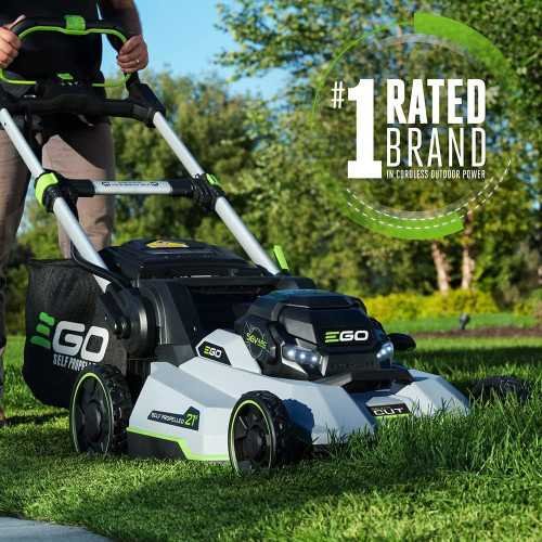 EGO Power+ Self-Propelled Cordless Lawn Mower Bundle with Touch Drive Technology | TekChoice Electronics