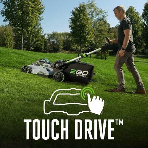EGO Power+ Self-Propelled Cordless Lawn Mower Bundle with Touch Drive Technology | TekChoice Electronics