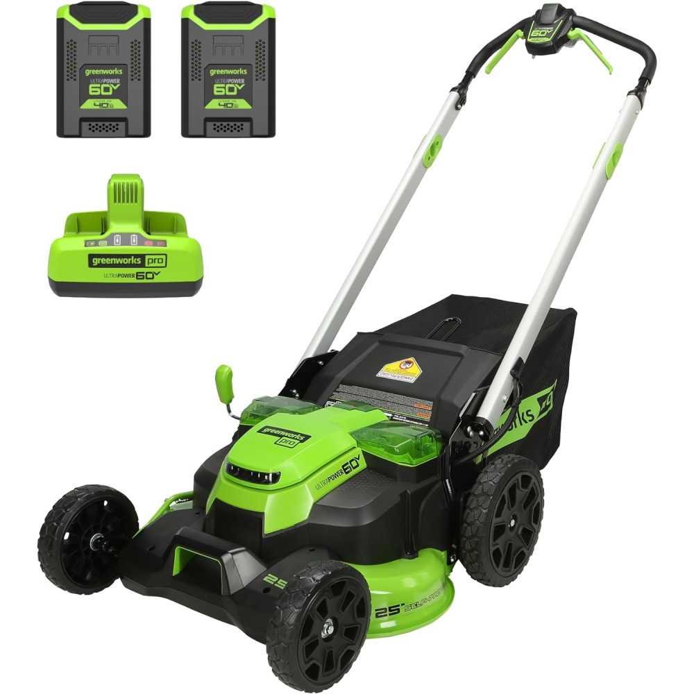 60V Cordless Lawn Mower with LED Lights and Self-Propelled System | TekChoice Electronics