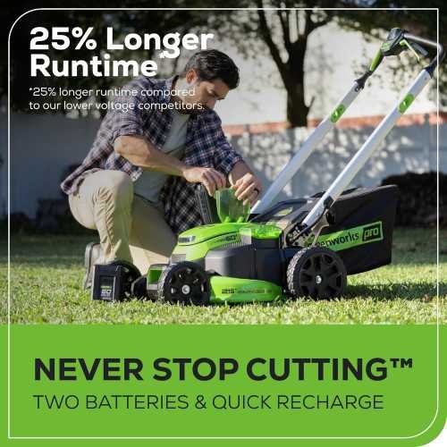 60V Cordless Lawn Mower with LED Lights and Self-Propelled System | TekChoice Electronics