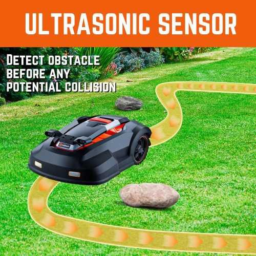 Robot Lawn Mower with Bluetooth Control and Advanced Features for Small to Medium Yards | TekChoice Electronics