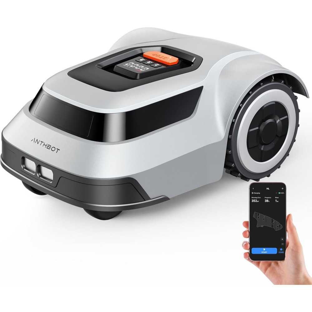 Pion1000 Robotic Lawn Mower Maximizes Efficiency with Auto Mapping and Grid-Shaped Mowing Path | TekChoice Electronics