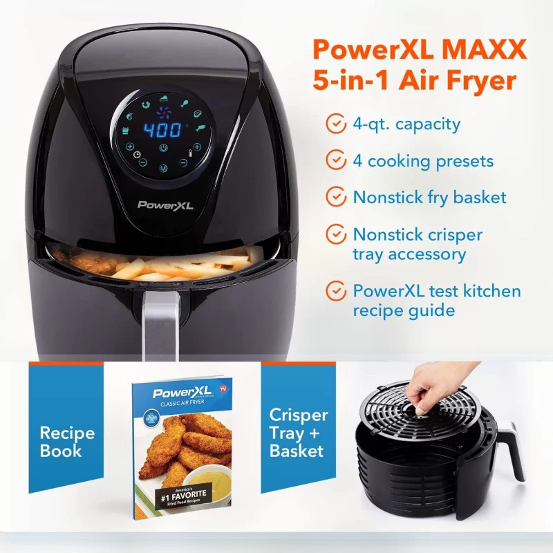 PowerXL Air Fryer 7 QT Maxx Classic
