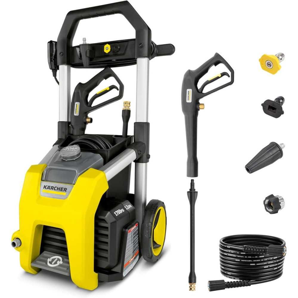 K1700 Pressure Washer for Cars, Driveways, and More | TekChoice Electronics K1700 Pressure Washer for Cars, Driveways, and More | TekChoice Electronics